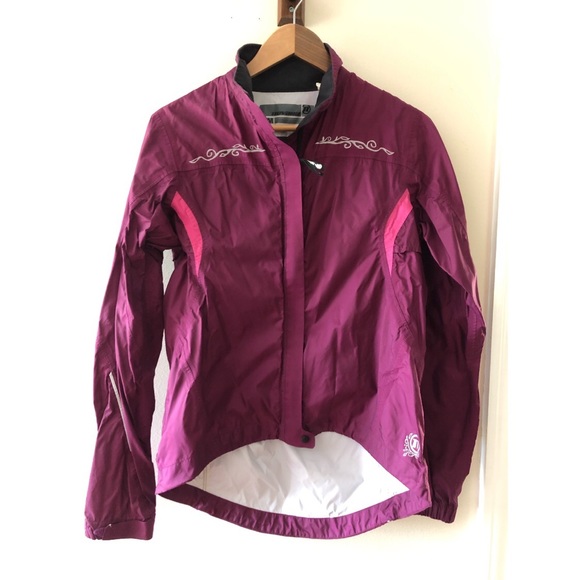 Novara Jackets & Blazers - Plum Novara Cycling Waterproof Wind Breaker Jacket Novara Jackets & Blazers - Plum Novara Cycling Waterproof Wind Breaker Jacket